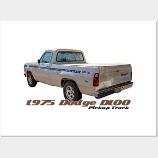 1975 Dodge D100 Pickup Truck Posters and Art